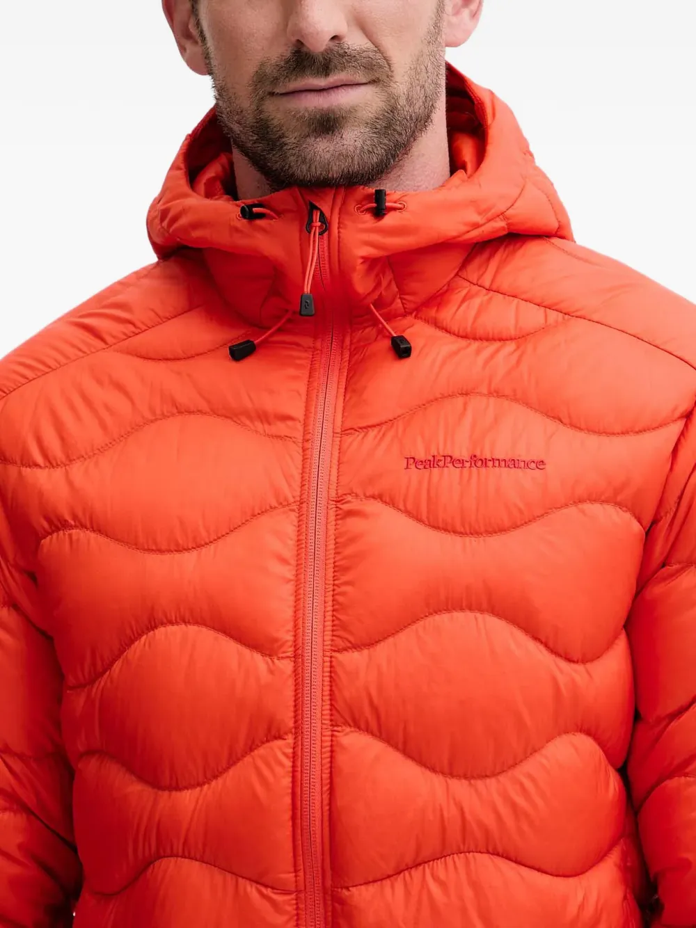 Peak Performance Gewatteerd jack Oranje