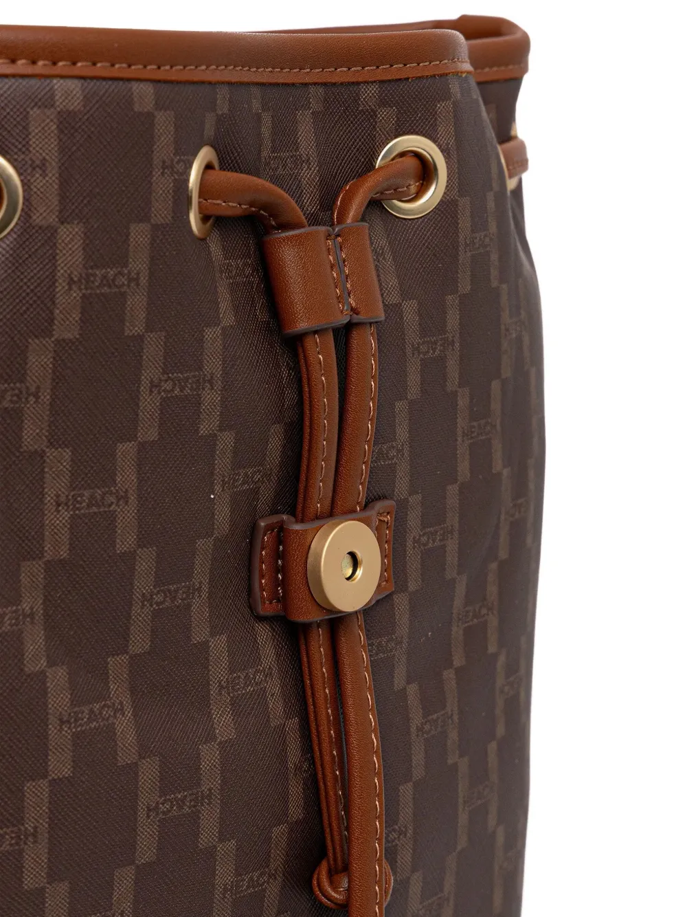 Silvian Heach Zaino Drawstring Backpack In Brown