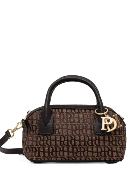 Pedro Del Hierro mini monogram charm tote bag