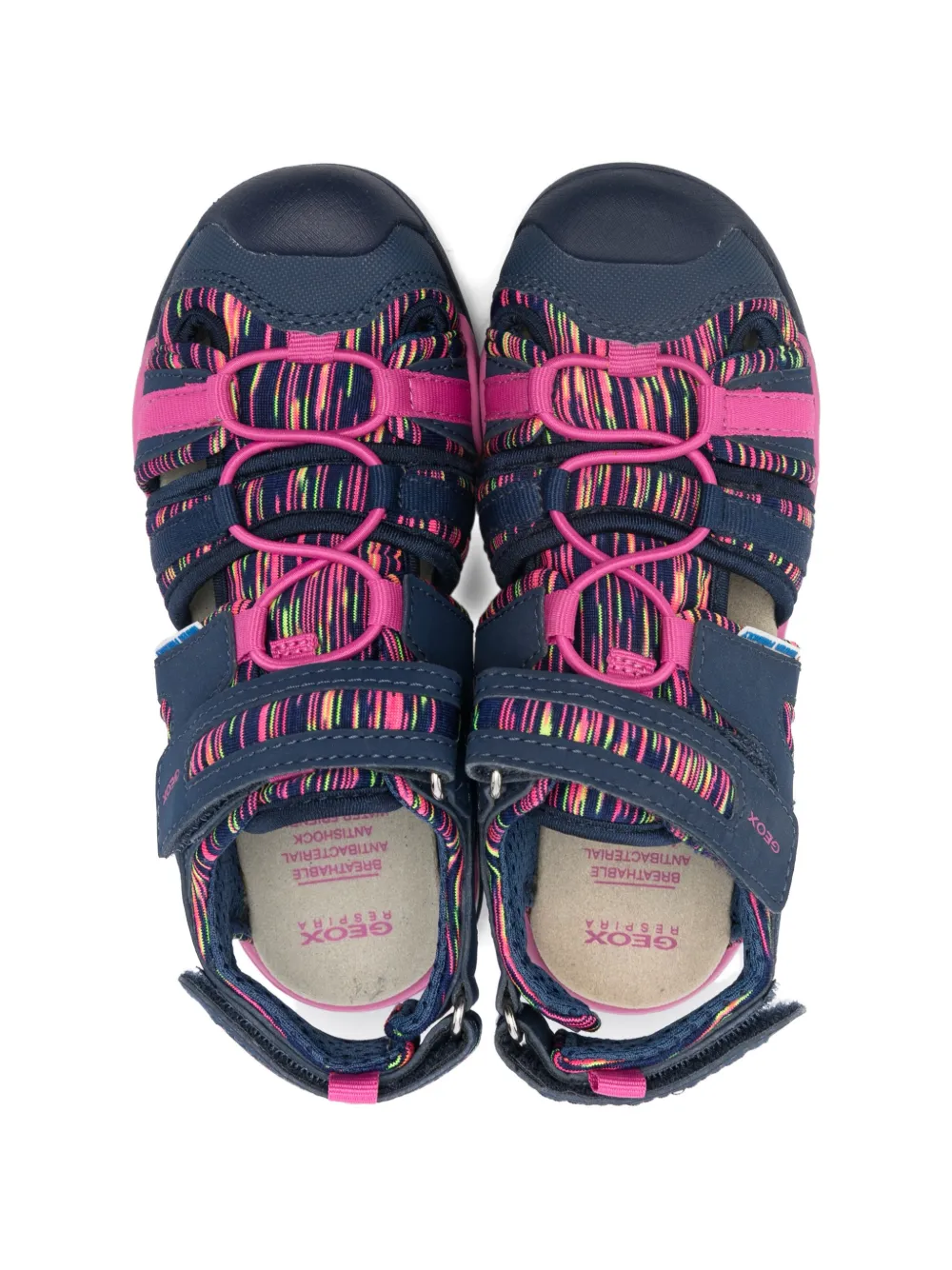 Geox Kids Borealis sandalen met gesloten neus Blauw