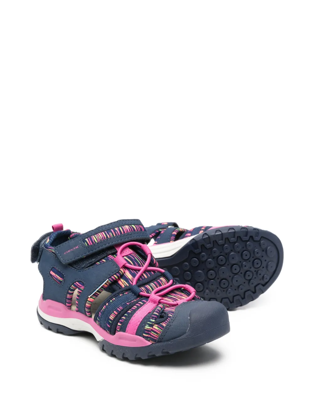 Geox Kids Borealis sandalen met gesloten neus Blauw