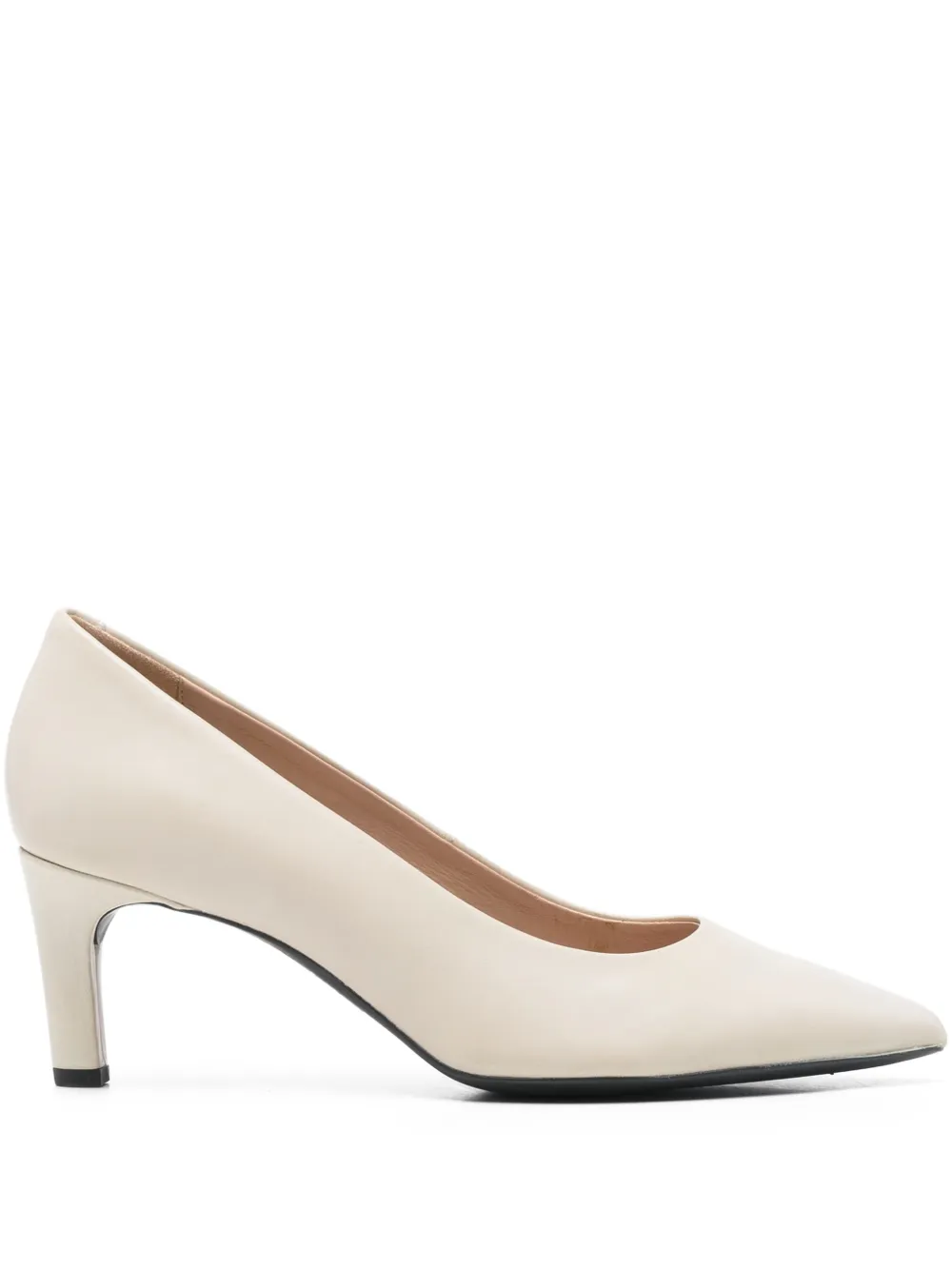 Geox 70mm Bibbiana Pointed Pumps In Neutral