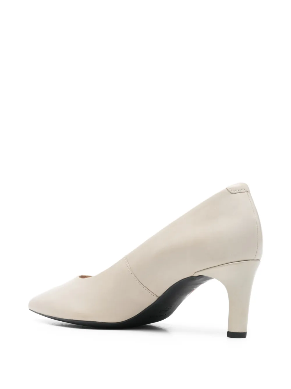 Geox 70mm Bibbiana Pointed Pumps In Neutral
