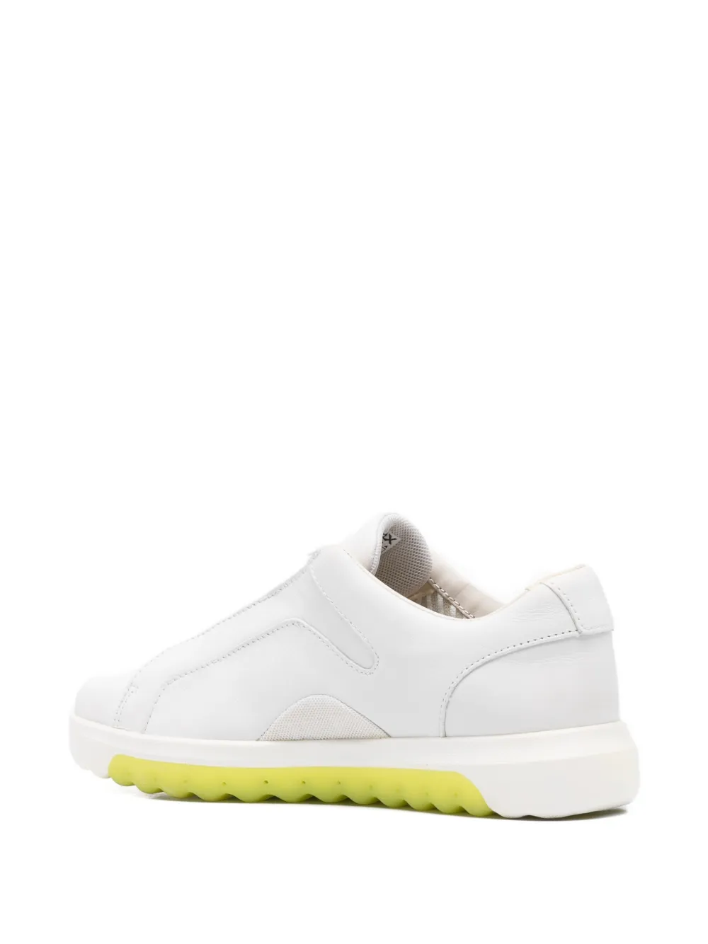 Geox Nexside Lace-up Sneakers In White