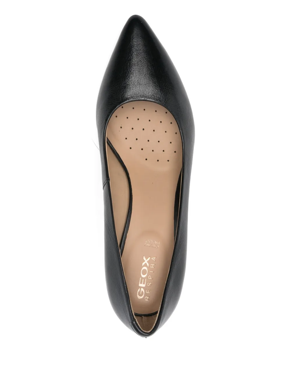 Geox 70mm Bibbiana Pointed Pumps In Black
