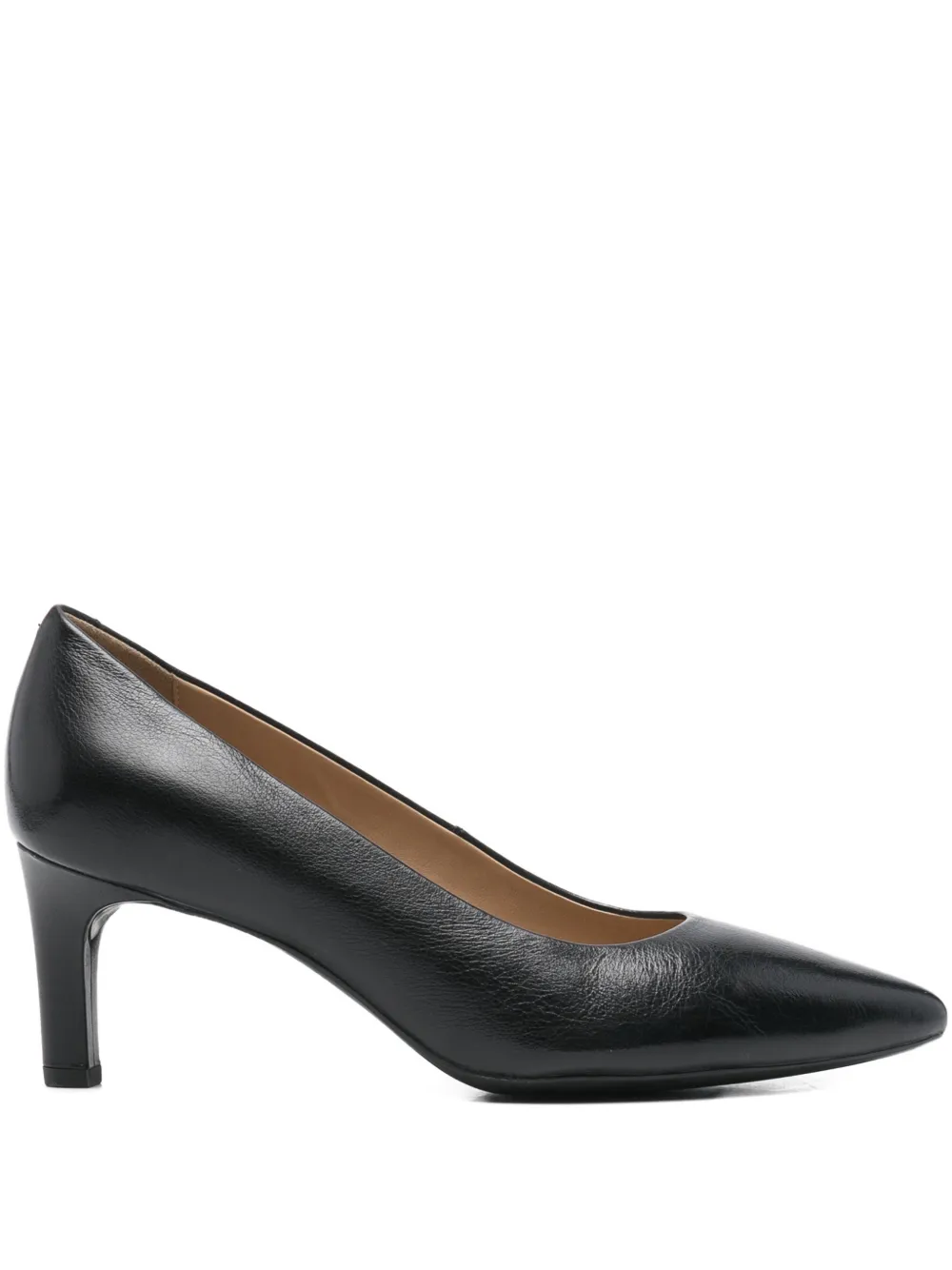 Geox 70mm Bibbiana Pointed Pumps In Black