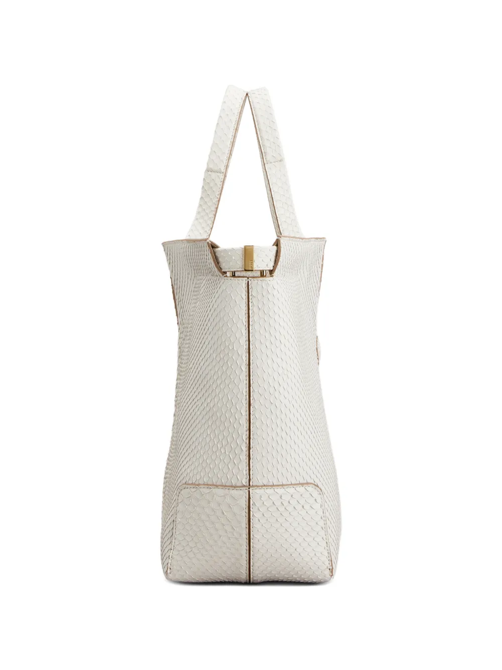 Tod's Shopper met logo Beige