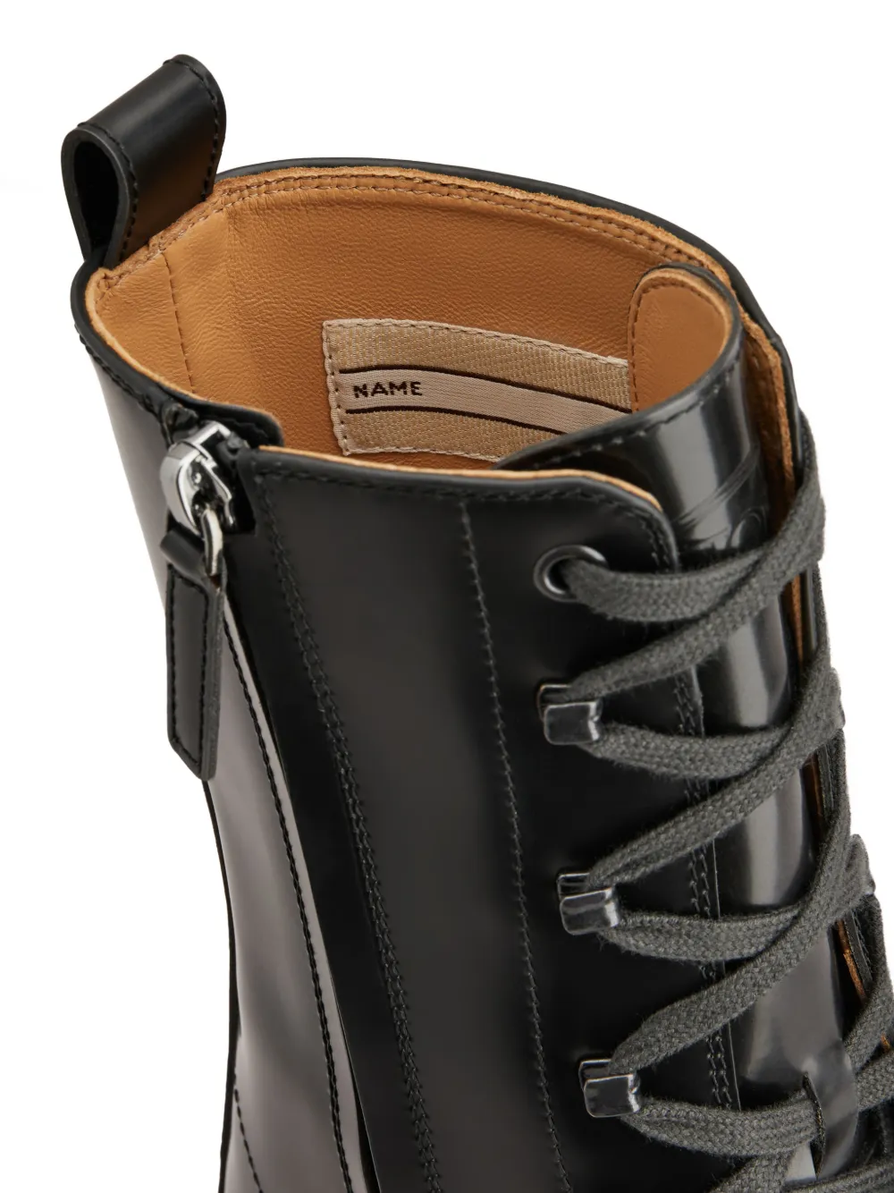 Tod's leather boots Zwart