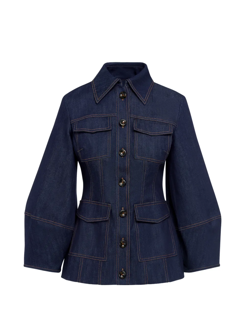 Florence & Fortitude pocket button jacket - Blau
