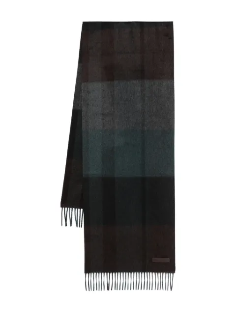 Zegna fringed scarf