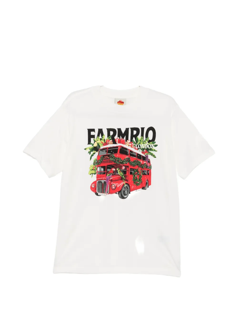 FARM Rio graphic-print T-shirt - Bianco