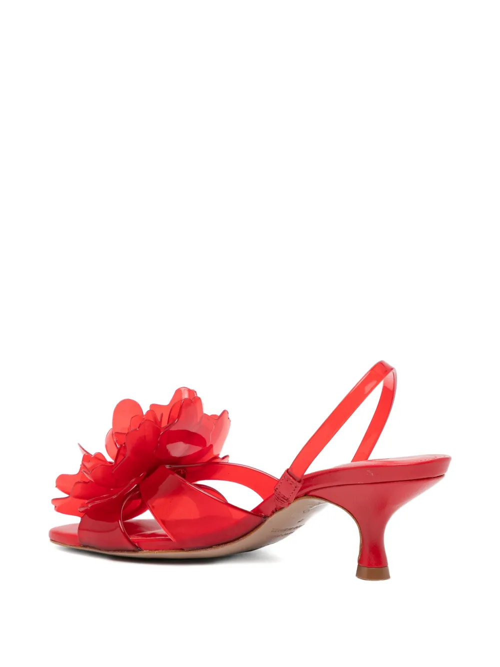 FARM Rio Flower slingback sandalen Rood