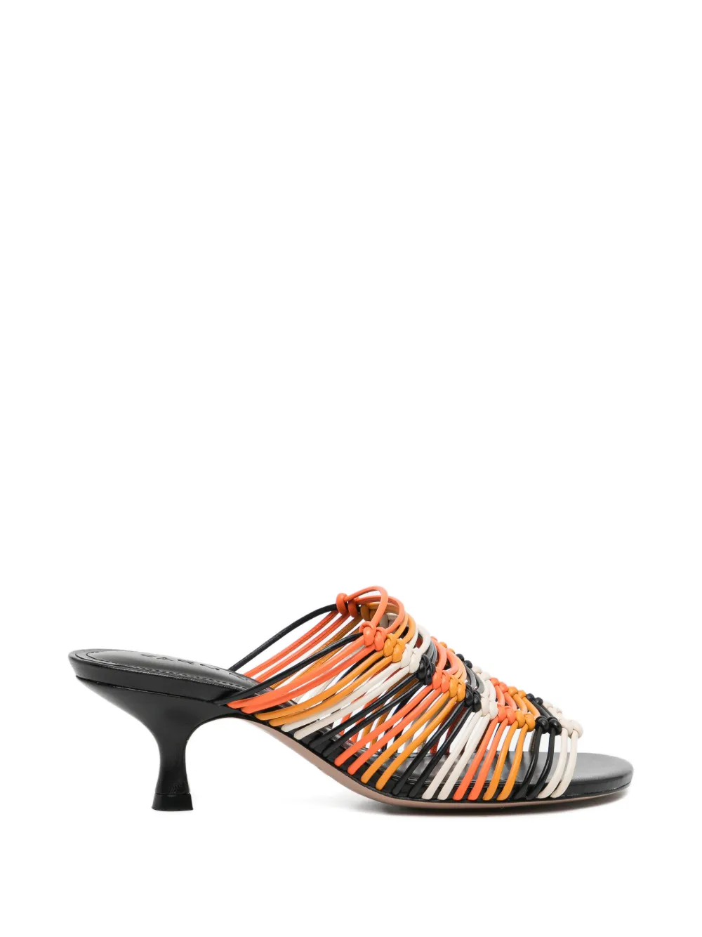 FARM Rio Sandali Macrame 30mm - Nero