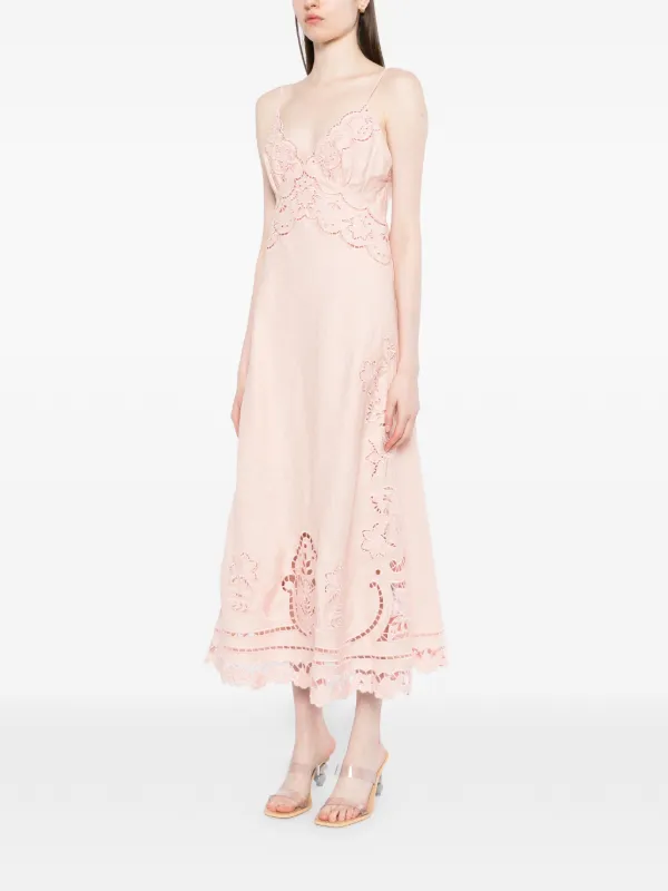 farm formal dresses Farm Rio Sand Foliage Sketch Maxi Dress