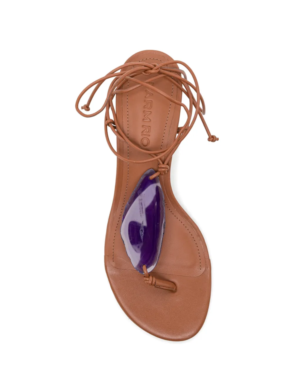 FARM Rio Sandalen met veters Bruin