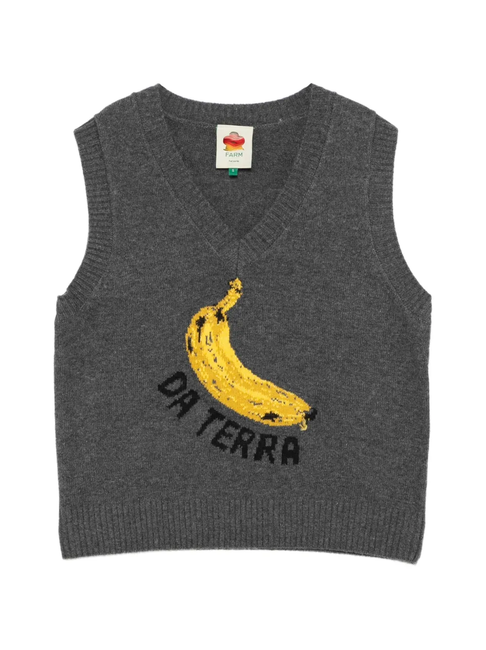 FARM Rio Banana Da Terra vest - Grigio