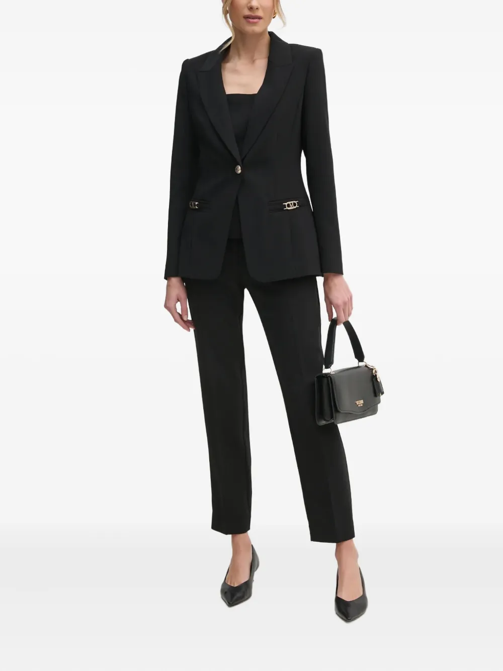 GUESS USA Broek met bedel - Zwart