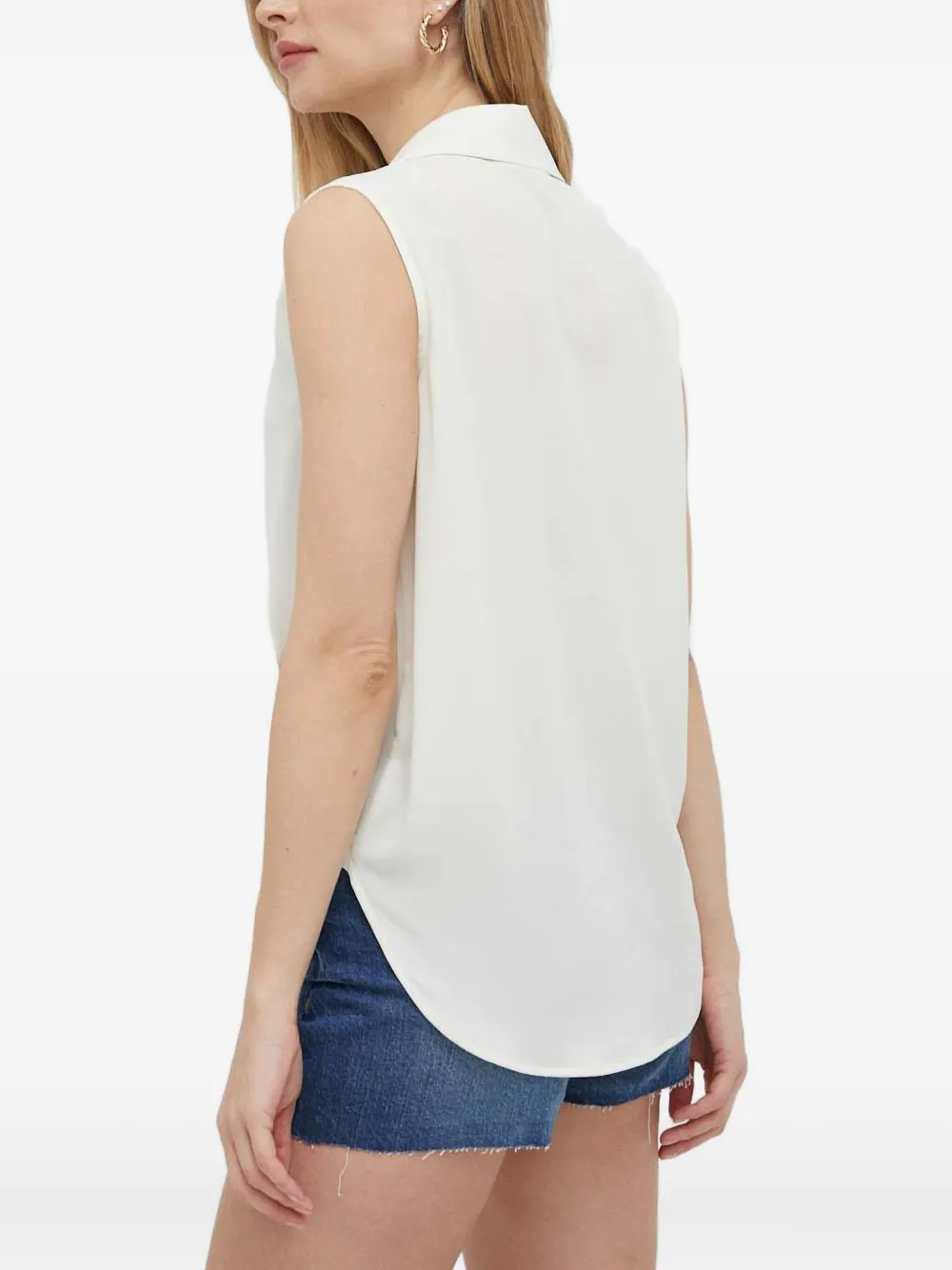 Guess Usa Chain-detail Blouse In Multi