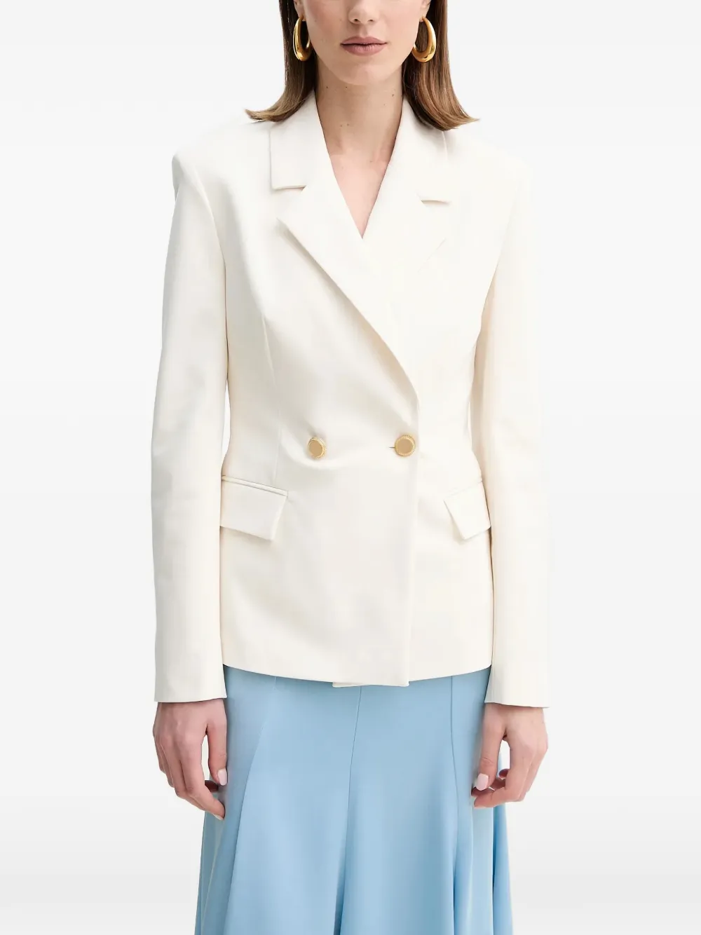 Marciano By Guess Double-breasted Blazer In Multi