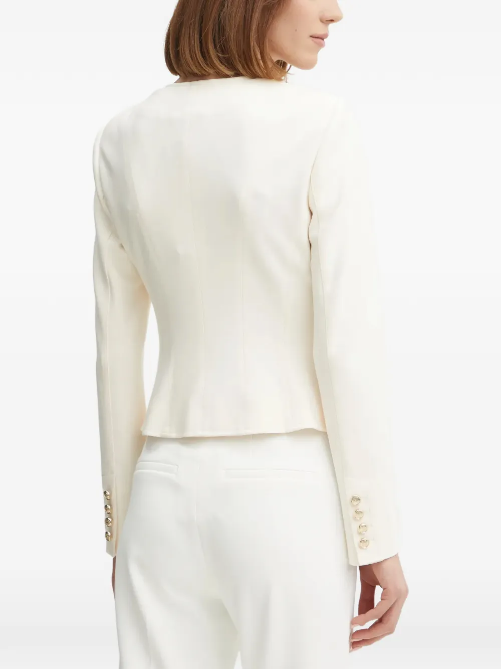  Marciano By Guess Button Square-neck Top - Neutrals 