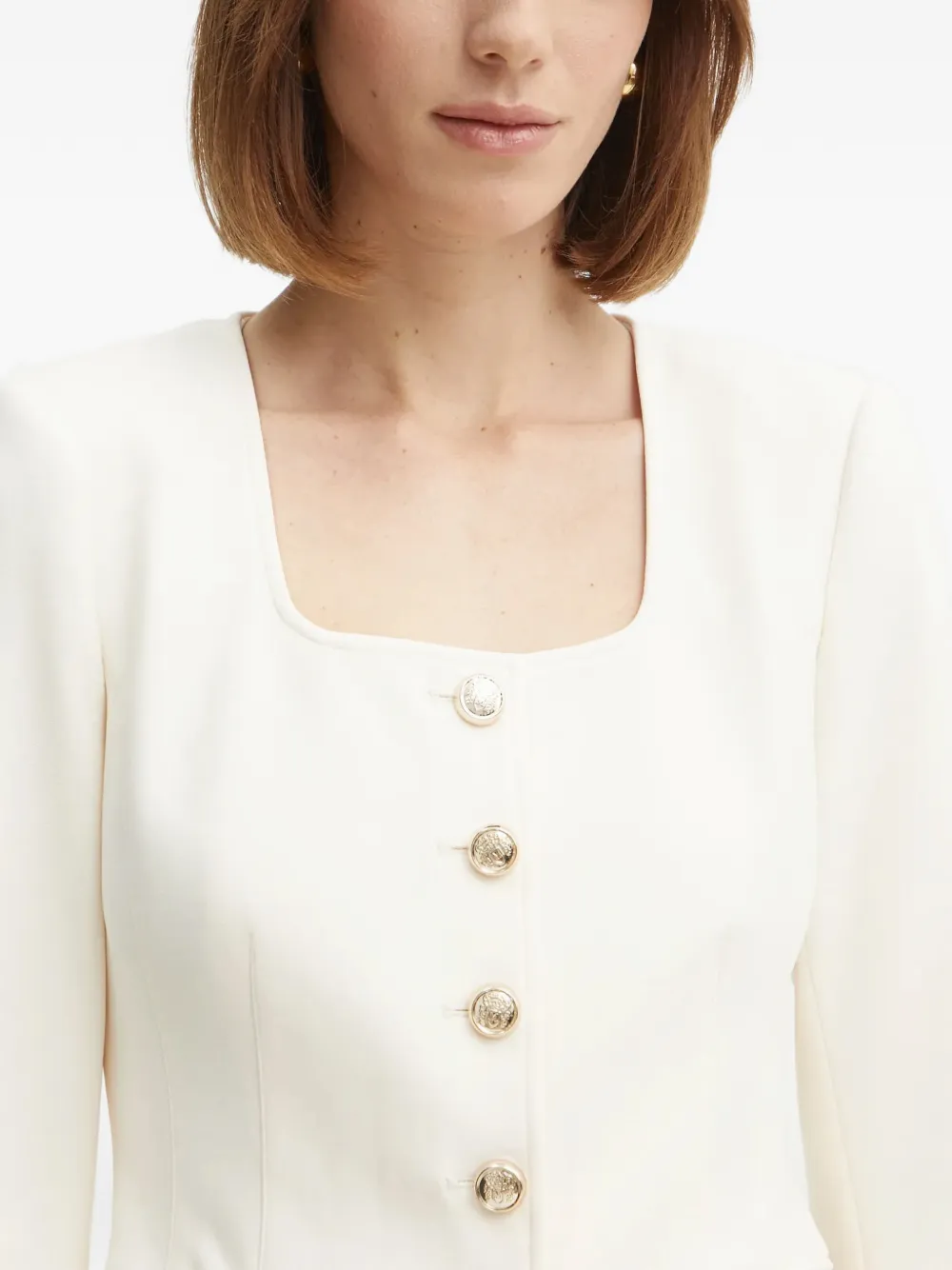 MARCIANO by GUESS Top met knopen Beige