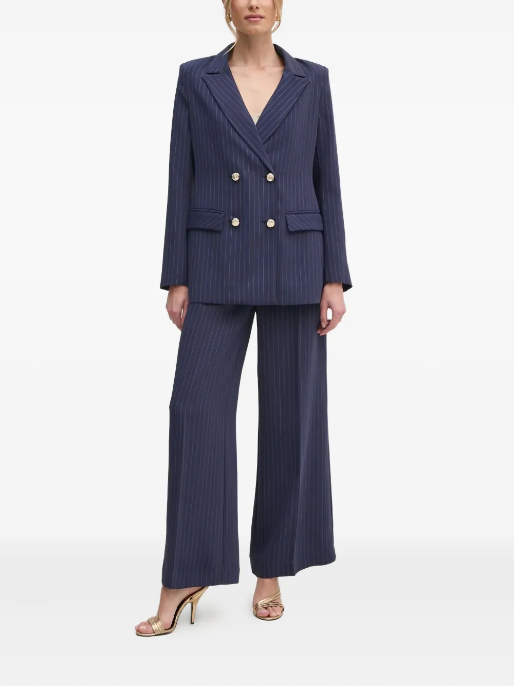 MARCIANO by GUESS blazer con rayas diplomáticas estampadas y doble botonadura | Blazers | Image 2