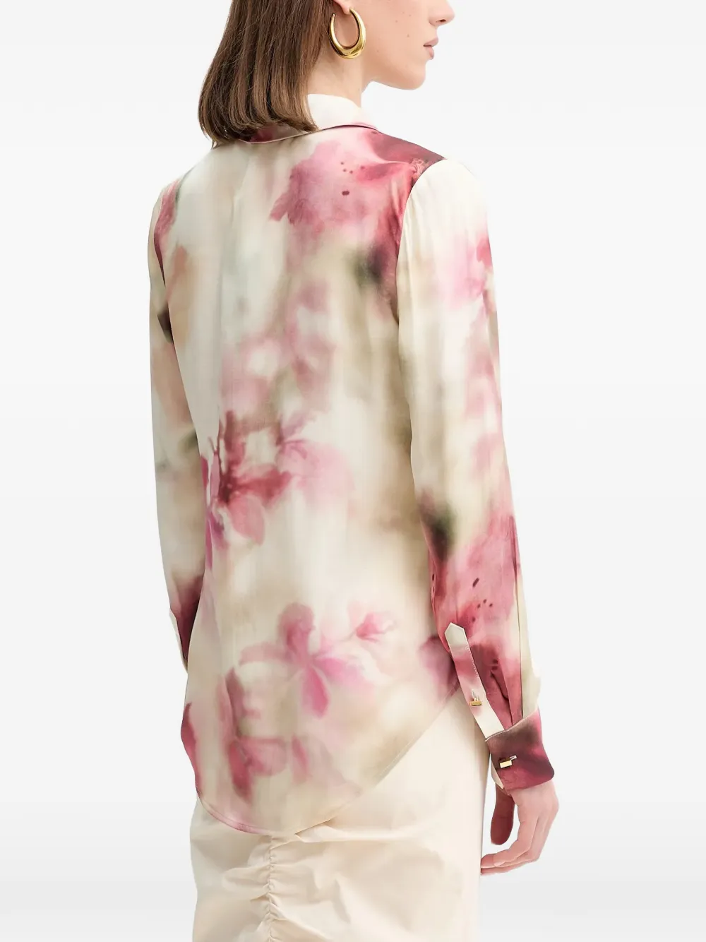 Marciano By Guess Floral-print Button-down Shirt In Multi