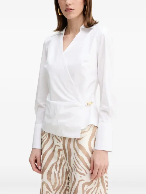 Marciano Tyra wrap-detail top