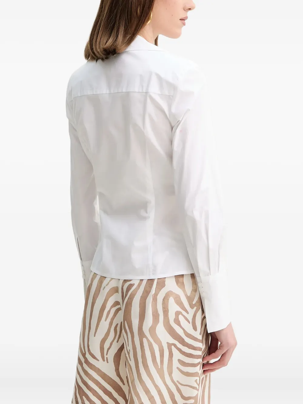 Marciano Tyra Wrap-detail Top In White