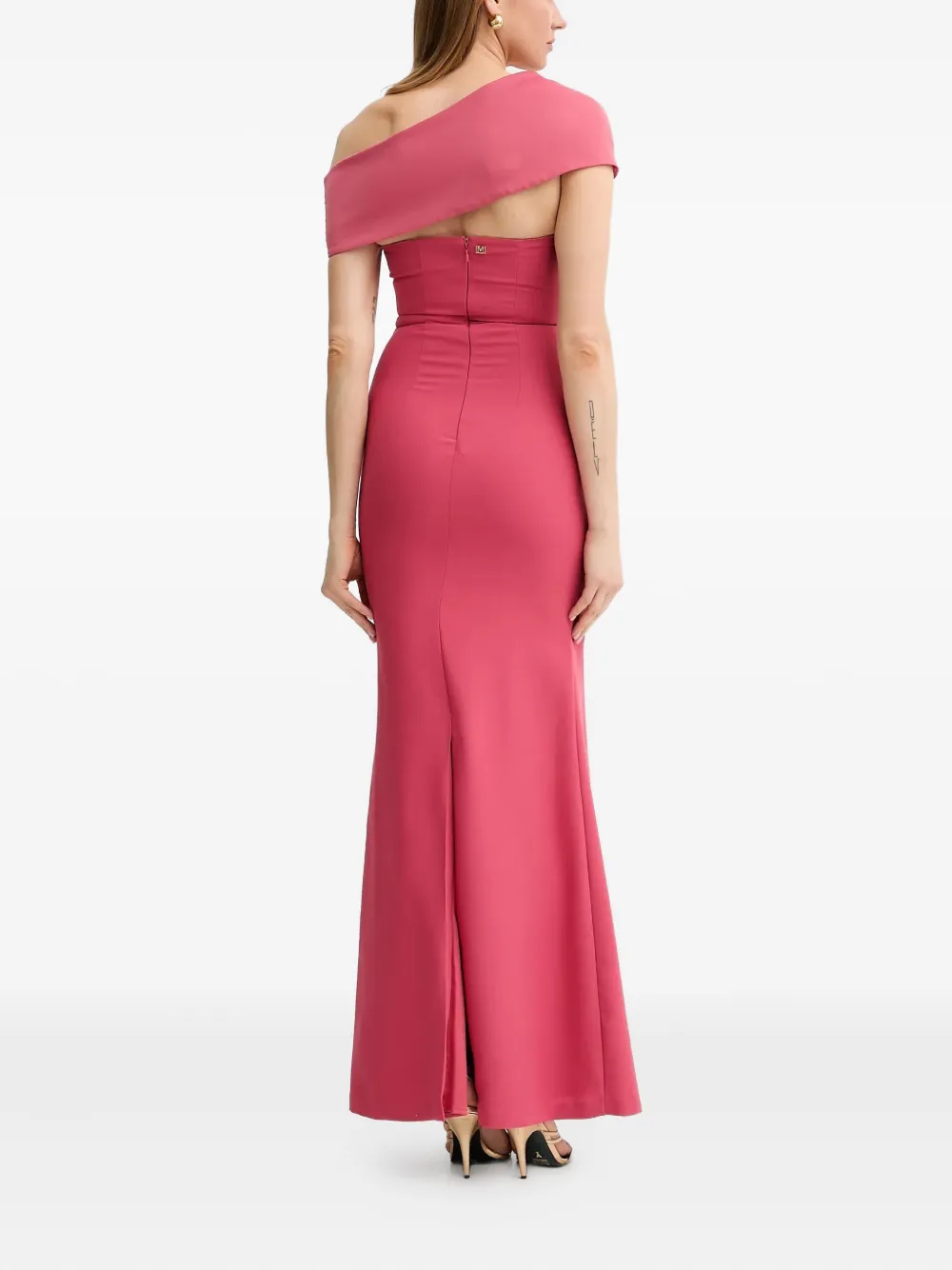 Marciano Knot-detail Maxi Dress In Pink