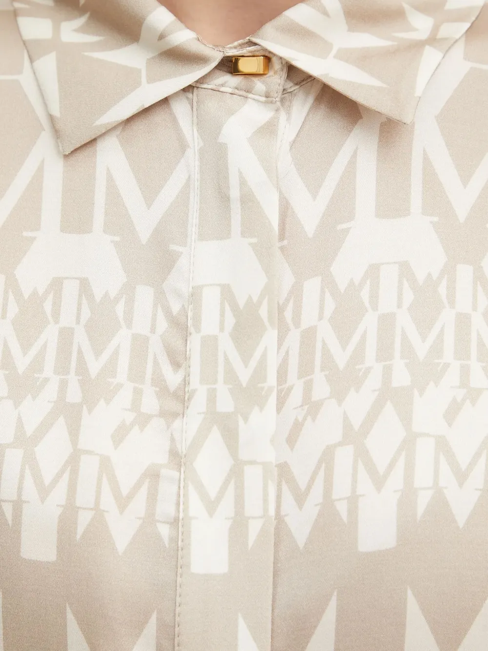 GUESS USA Blouse met patroon Beige