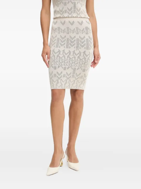 Marciano patterned mini skirt