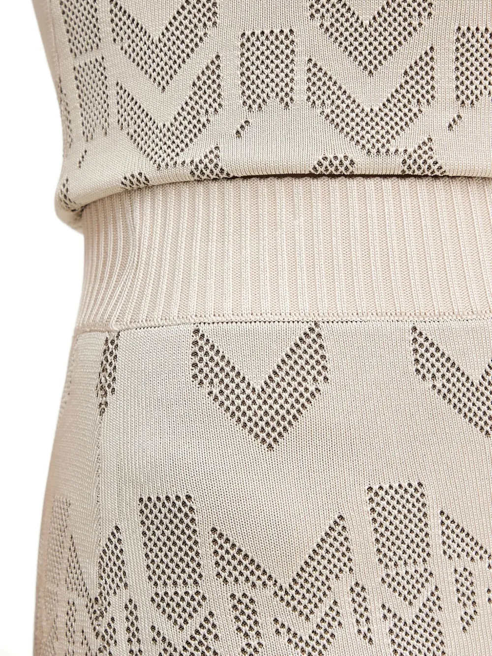 Marciano Patterned Mini Skirt In Neutral