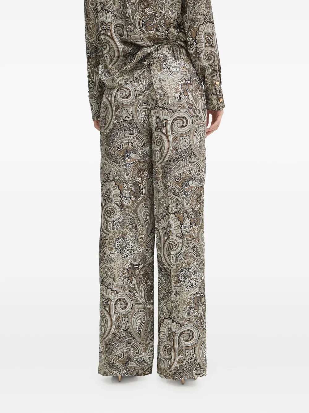 Marciano Paisley-print Trousers In Multi