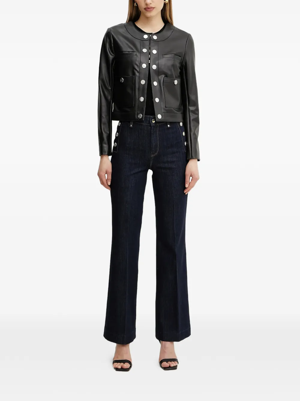 GUESS USA button-embellished tank top | Vests & Tank Tops | Image 2