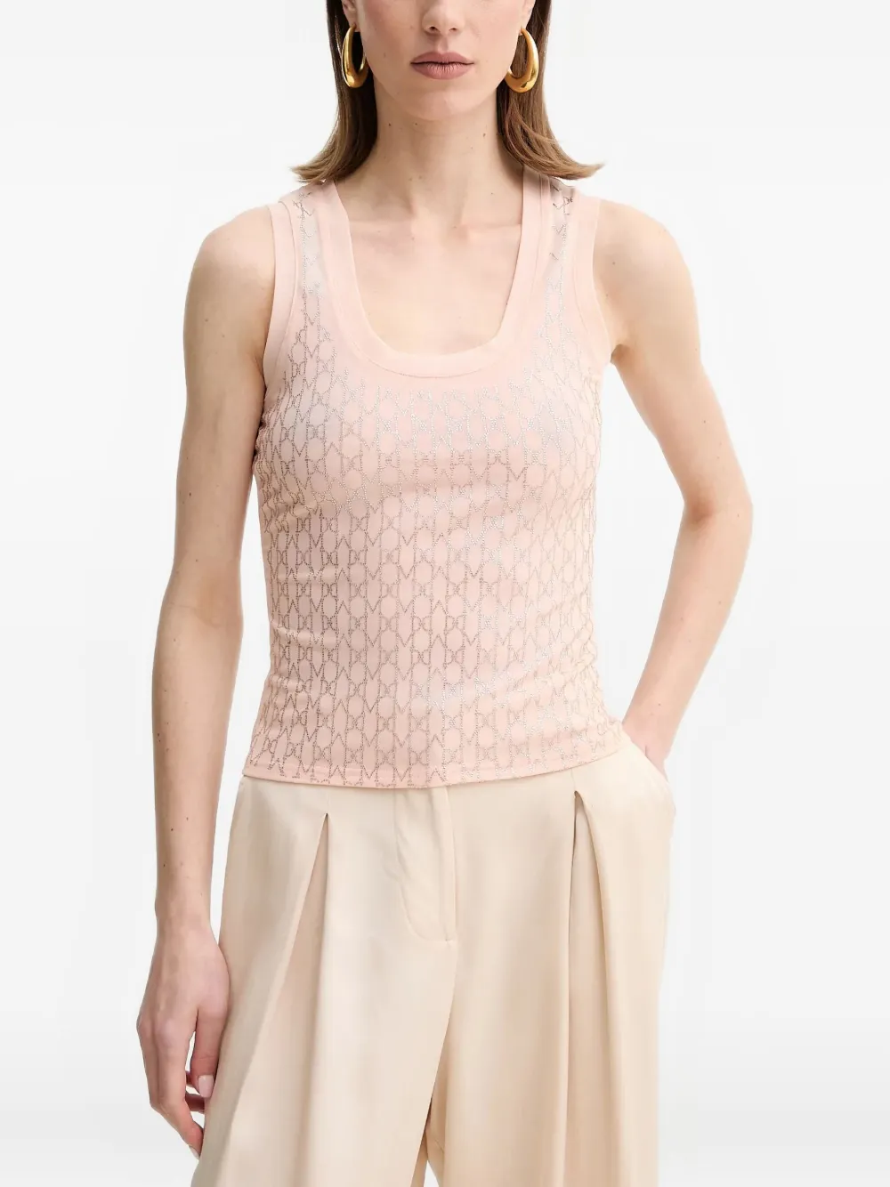 Marciano Aria patterned sleeveless top | Pink | Image 1