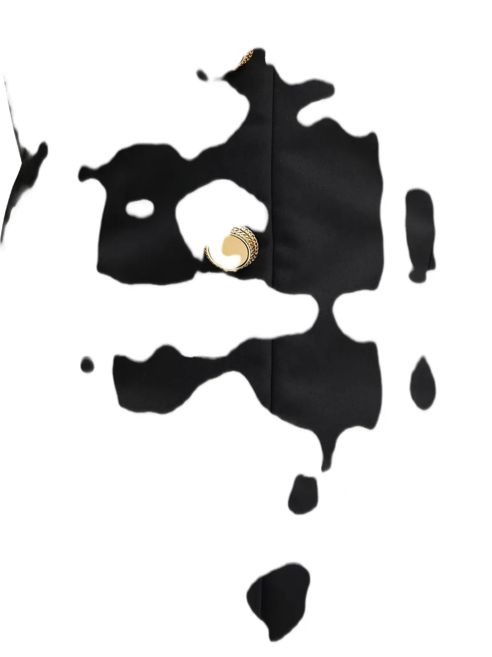 Guess Usa Nada Halterneck Top In Black