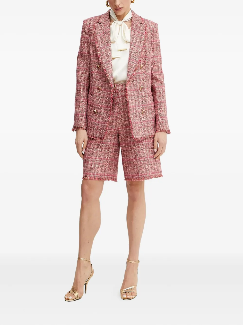 Marciano blazer con doble botonadura y flecos | Blazers | Image 2