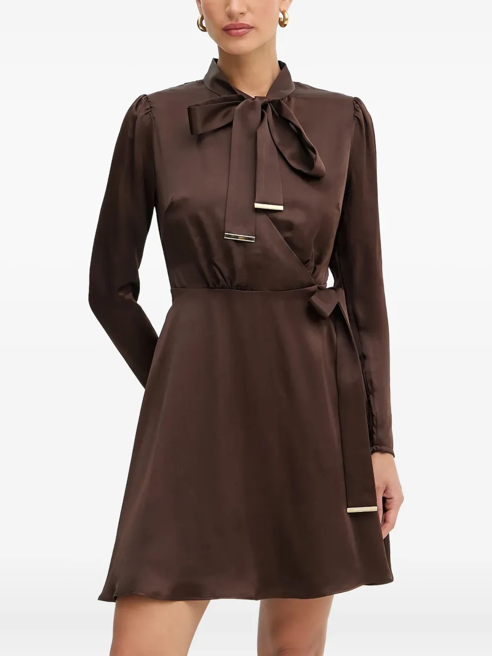 Marciano Alanis Mini Dress In Brown