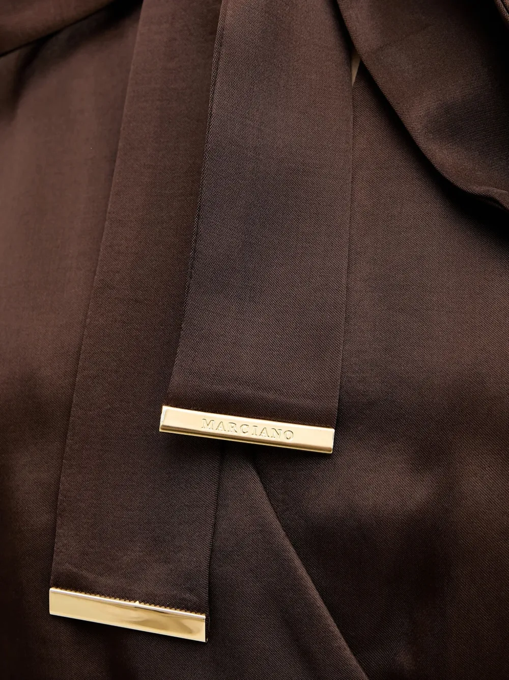 Marciano Alanis Mini Dress In Brown