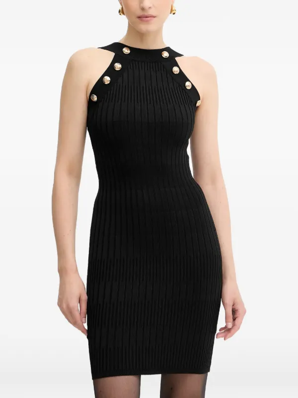 marciano black dress MARCIANO BY GUESS EVITA BANDAGE DRESS JET BLACK | Online Outlet