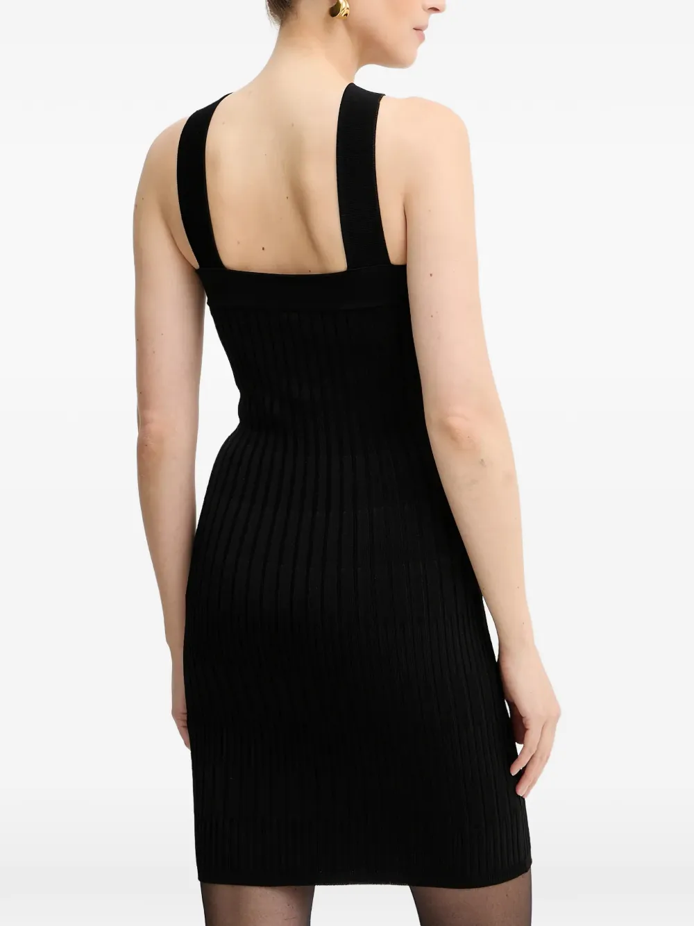 MARCIANO by GUESS Midi-jurk met knoopdetail Zwart