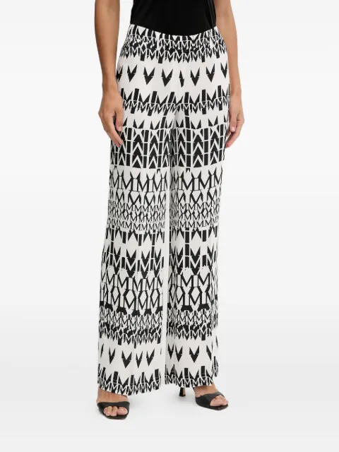 Marciano logo-pattern trousers