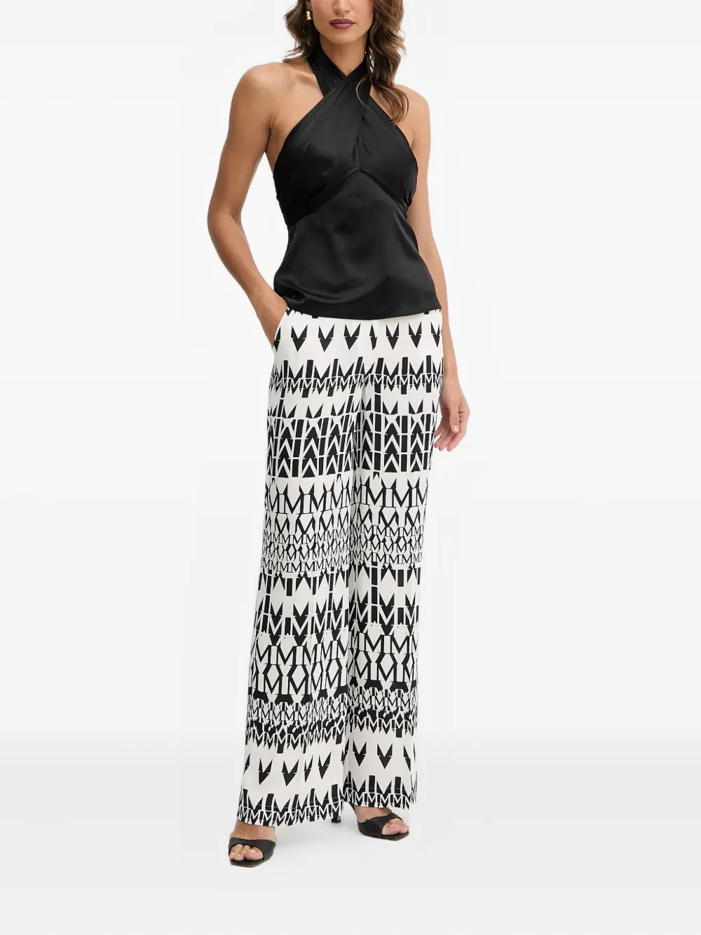 Marciano logo-pattern trousers | Marlenehosen | Image 2