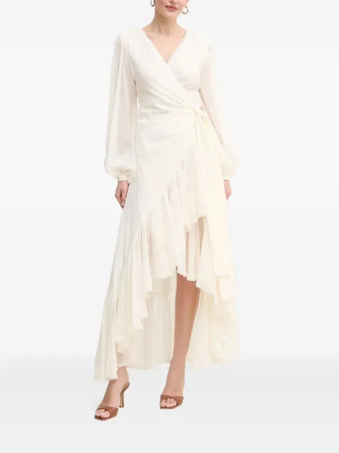 Marciano Elsa ruffled maxi dress