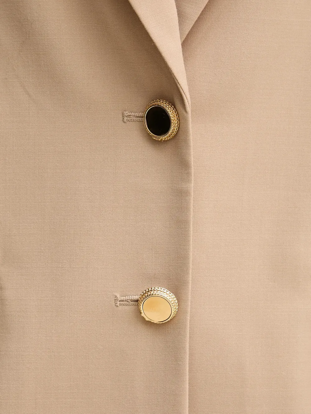 GUESS USA Blazer met knopen Beige