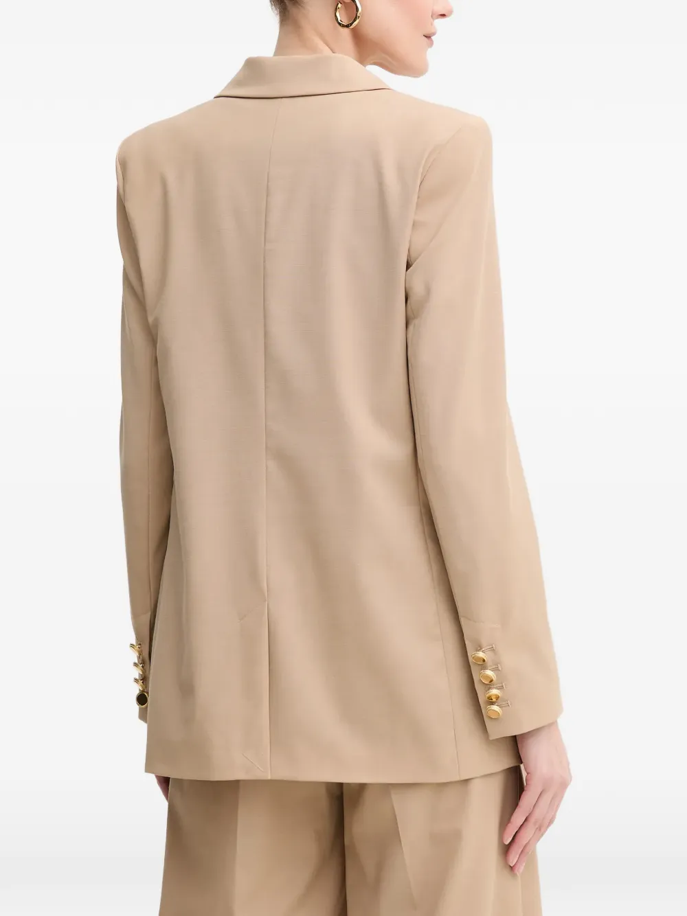 GUESS USA Blazer met knopen Beige