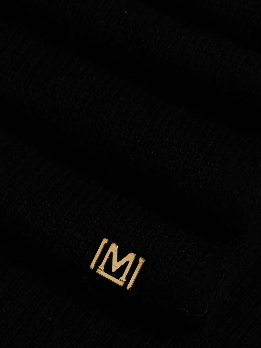 Marciano By Guess Logo-plaque Scarf - Black 