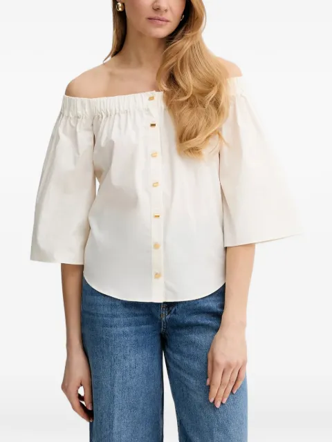 MARCIANO by GUESS off-shoulder button top