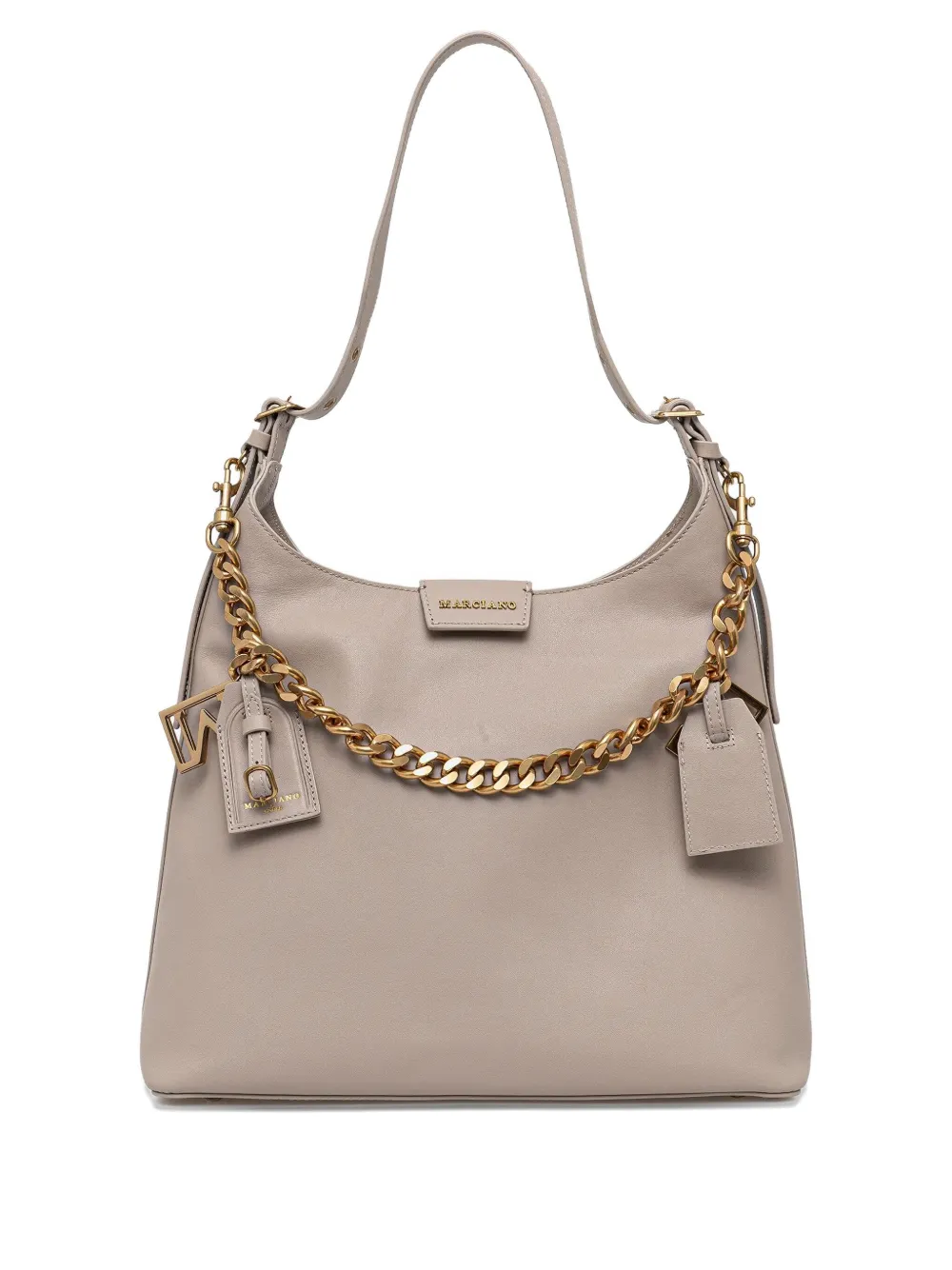 Marciano chain strap tote bag | Neutrals | Image 1